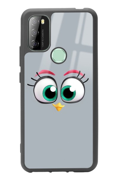 P13 Blue Max 128 Grey Angry Birds Tasarımlı Glossy Telefon Kılıfı