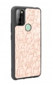 P13 Blue Max 128 Pink Dog Tasarımlı Glossy Telefon Kılıfı