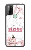 P13 Blue Max 128 Sakura Girl Boss Tasarımlı Glossy Telefon Kılıfı