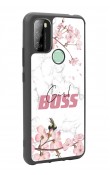 P13 Blue Max 128 Sakura Girl Boss Tasarımlı Glossy Telefon Kılıfı