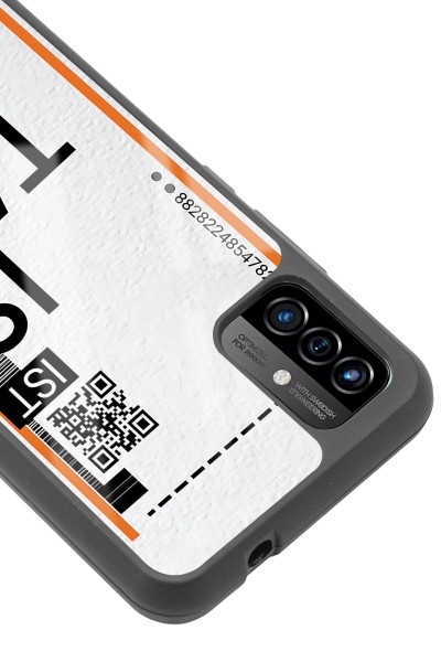 P13 Blue Max Pro Lite 2022 Bilet Tasarımlı Tasarımlı Glossy Telefon Kılıfı
