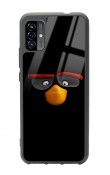 P13 Blue Max Pro Lite 2022 Black Angry Birds Tasarımlı Glossy Telefon Kılıfı