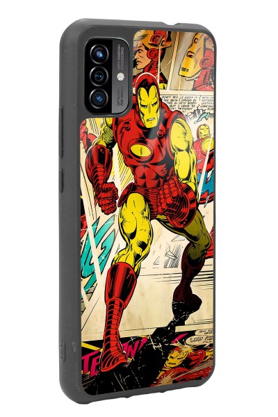 P13 Blue Max Pro Lite 2022 Iron Man Demir Adam Tasarımlı Glossy Telefon Kılıfı