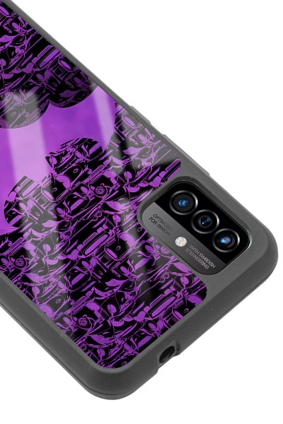 P13 Blue Max Pro Lite 2022 Lila Batman Tasarımlı Glossy Telefon Kılıfı
