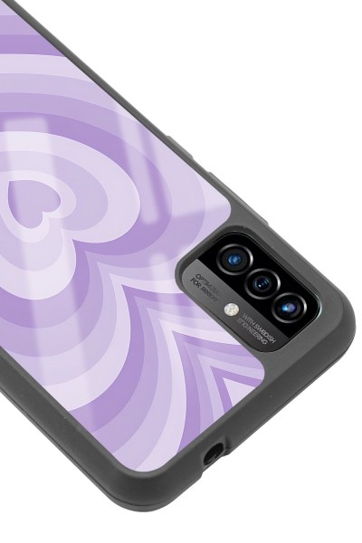 P13 Blue Max Pro Lite 2022 Lila Kalp Tasarımlı Glossy Telefon Kılıfı