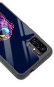 P13 Blue Max Pro Lite 2022 Neon Astronot Tasarımlı Glossy Telefon Kılıfı