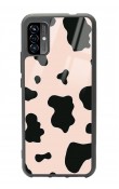 P13 Blue Max Pro Lite 2022 Pink Milky Tasarımlı Glossy Telefon Kılıfı