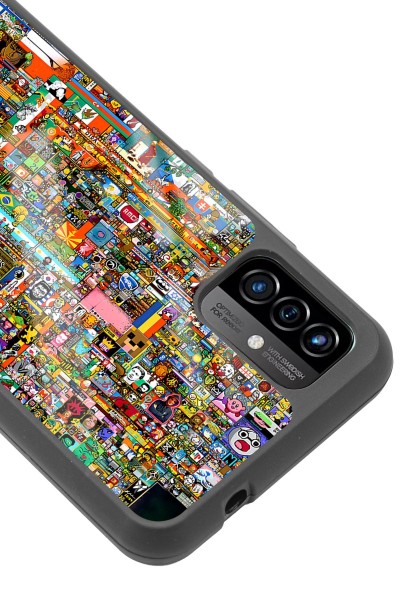 P13 Blue Max Pro Lite 2022 R/place Hatıra Tasarımlı Glossy Telefon Kılıfı