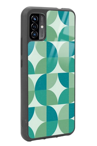 P13 Blue Max Pro Lite 2022 Retro Green Duvar Kağıdı Tasarımlı Glossy Telefon Kılıfı