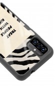 P13 Blue Max Pro Lite 2022 Zebra Motto Tasarımlı Glossy Telefon Kılıfı