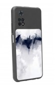 Poco M4 Pro Beyaz Batman Tasarımlı Glossy Telefon Kılıfı