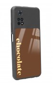 Poco M4 Pro Choclate Tasarımlı Glossy Telefon Kılıfı