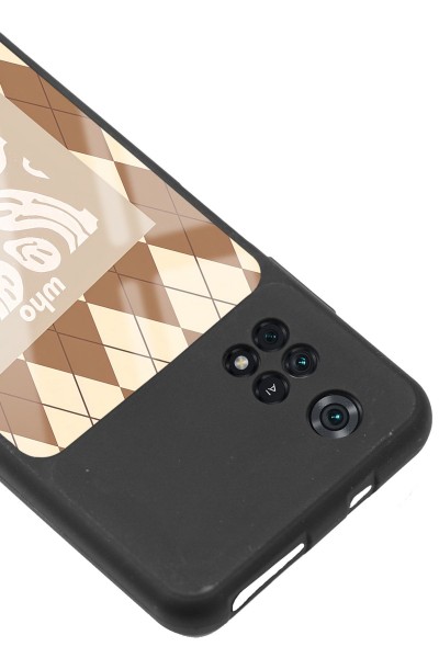 Poco M4 Pro Ekose Smile Tasarımlı Glossy Telefon Kılıfı