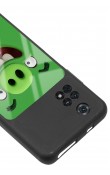 Poco M4 Pro Green Angry Birds Tasarımlı Glossy Telefon Kılıfı