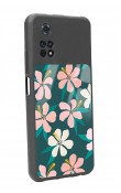 Poco M4 Pro Leaf Flovers Tasarımlı Glossy Telefon Kılıfı