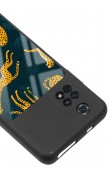 Poco M4 Pro Leaf Leopar Tasarımlı Glossy Telefon Kılıfı