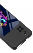 Poco M4 Pro Neon Astronot Tasarımlı Glossy Telefon Kılıfı
