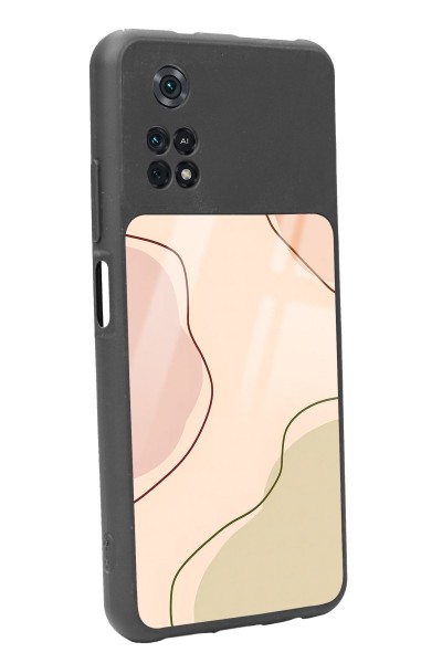 Poco M4 Pro Nude Colors Tasarımlı Glossy Telefon Kılıfı