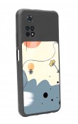Poco M4 Pro Nude Papatya Tasarımlı Glossy Telefon Kılıfı