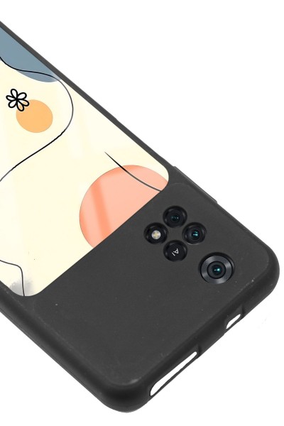 Poco M4 Pro Nude Papatya Tasarımlı Glossy Telefon Kılıfı