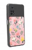 Poco M4 Pro Pinky Flowers Tasarımlı Glossy Telefon Kılıfı