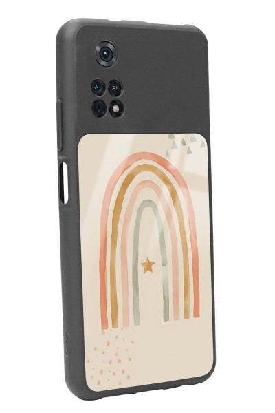 Poco M4 Pro Suluboya Art Tasarımlı Glossy Telefon Kılıfı