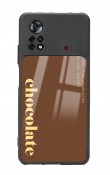 Poco X4 Pro Choclate Tasarımlı Glossy Telefon Kılıfı