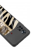 Poco X4 Pro Zebra Gazete Tasarımlı Glossy Telefon Kılıfı