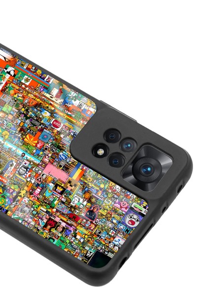 Redmi Note 12 Pro 4g R/place Uyumlu Hatıra Tasarımlı Glossy Telefon Kılıfı
