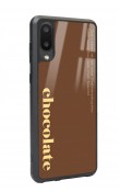 Samsung A-02 Choclate Tasarımlı Glossy Telefon Kılıfı