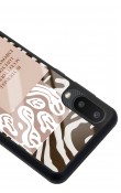 Samsung A-02 Emoji Zebra Tasarımlı Glossy Telefon Kılıfı