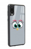 Samsung A-02 Grey Angry Birds Tasarımlı Glossy Telefon Kılıfı