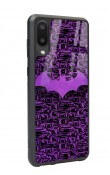 Samsung A-02 Lila Batman Tasarımlı Glossy Telefon Kılıfı