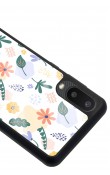 Samsung A-02 Minik Çiçekler Tasarımlı Glossy Telefon Kılıfı