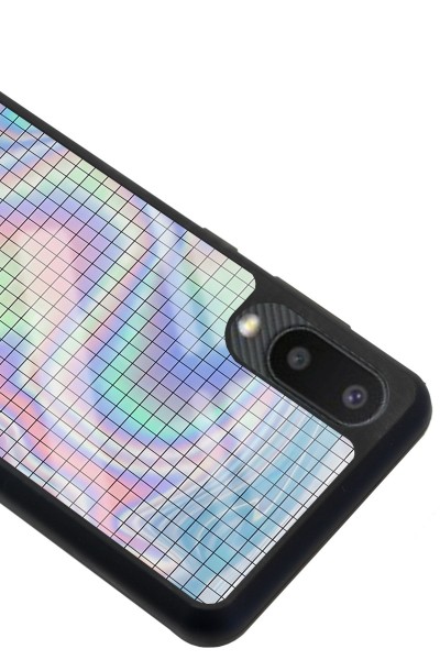 Samsung A-02 Neon Dama Tasarımlı Glossy Telefon Kılıfı