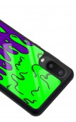 Samsung A-02 Neon Damla Tasarımlı Glossy Telefon Kılıfı