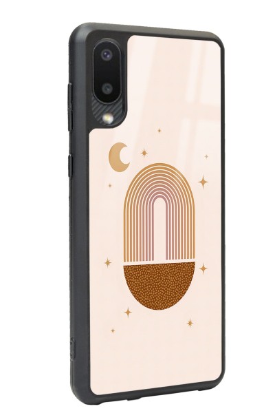 Samsung A-02 Nude Art Night Tasarımlı Glossy Telefon Kılıfı
