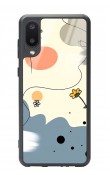 Samsung A-02 Nude Papatya Tasarımlı Glossy Telefon Kılıfı