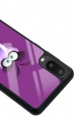 Samsung A-02 Purple Angry Birds Tasarımlı Glossy Telefon Kılıfı