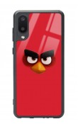 Samsung A-02 Red Angry Birds Tasarımlı Glossy Telefon Kılıfı