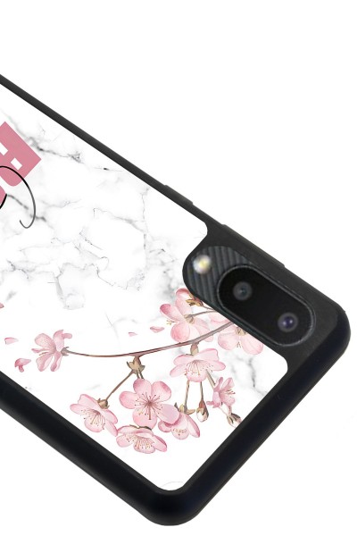 Samsung A-02 Sakura Girl Boss Tasarımlı Glossy Telefon Kılıfı