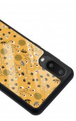 Samsung A-02 Sarı Bindanlı Tasarımlı Glossy Telefon Kılıfı