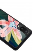 Samsung A-02 Suluboya Çiçek Tasarımlı Glossy Telefon Kılıfı