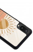 Samsung A-02 Suluboya Güneş Tasarımlı Glossy Telefon Kılıfı