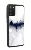 Samsung A-02s Beyaz Batman Tasarımlı Glossy Telefon Kılıfı