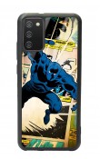 Samsung A-02s Black Panther Kara Panter Tasarımlı Glossy Telefon Kılıfı