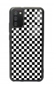 Samsung A-02s Damalı Tasarımlı Glossy Telefon Kılıfı