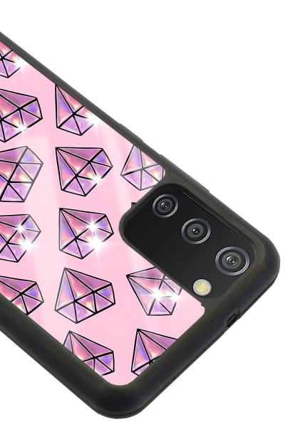 Samsung A-02s Diamond Tasarımlı Glossy Telefon Kılıfı