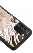 Samsung A-02s Emoji Zebra Tasarımlı Glossy Telefon Kılıfı