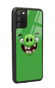 Samsung A-02s Green Angry Birds Tasarımlı Glossy Telefon Kılıfı